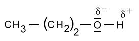 propanol-halbstrukturformel